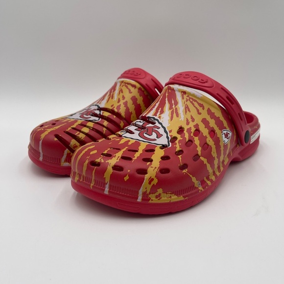 FOCO NFL Kansas City Chiefs Clog With Strap Unisex Shoes Size Large 11/12 - Picture 1 of 13